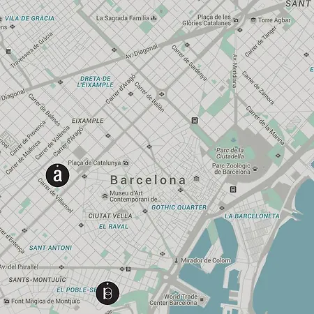 Brummell Eixample Derecha/ballroom شقة *